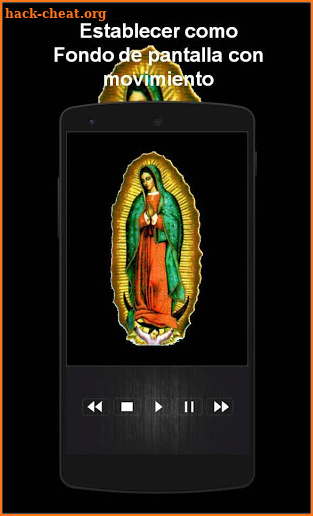 Virgen de Guadalupe Live Wallpaper screenshot