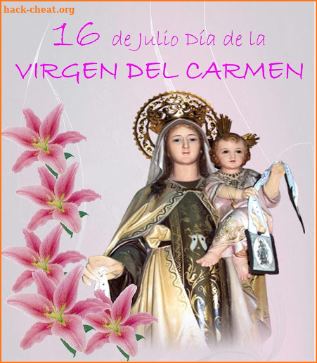 Virgen del Carmen 16 de julio screenshot