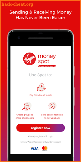 Virgin Money Spot screenshot