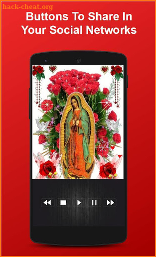 Virgin Of Guadalupe Roses Live Wallpaper screenshot
