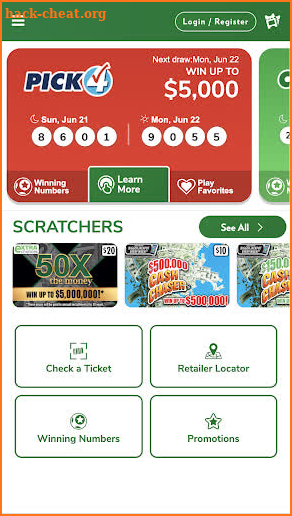 Virginia Lottery Official App screenshot