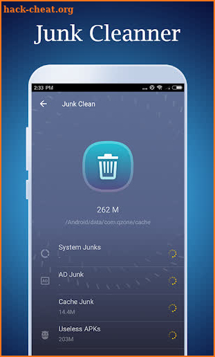 ViroClean Security - Antivirus Scan & Cleaner App screenshot
