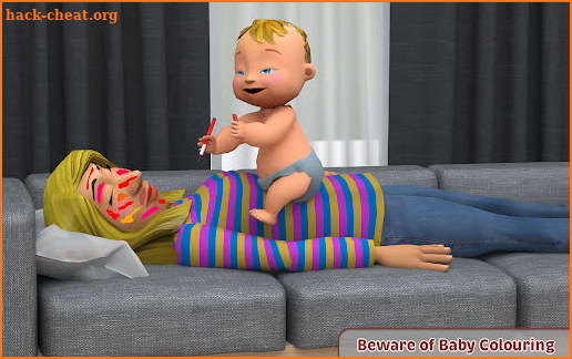 Virtual Baby Simulator Game: Baby Life Prank 2021 screenshot