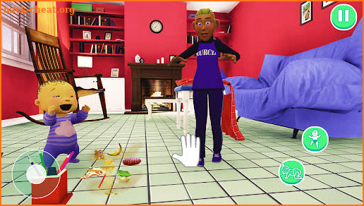 Virtual Baby Simulator Mom Care Game screenshot