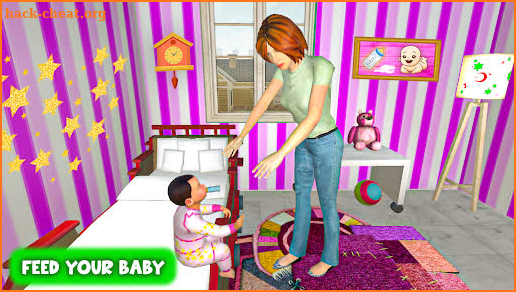 Virtual Baby Sitter Simulator 3-D Mother Simulator screenshot