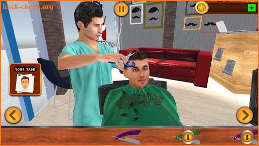 Virtual Barber Shop Simulator: Hair Cut Game 2020 screenshot