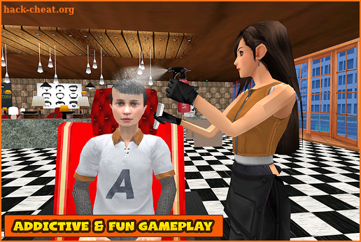 Virtual Barber The Hair Cutting Shop Game screenshot