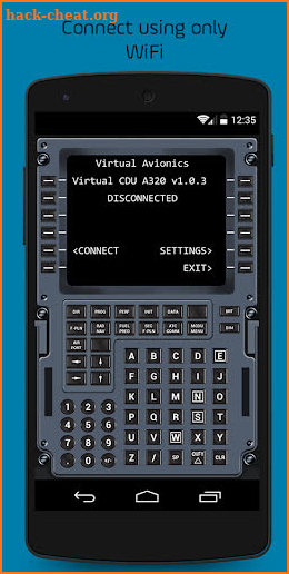 Virtual CDU A318-A320 screenshot
