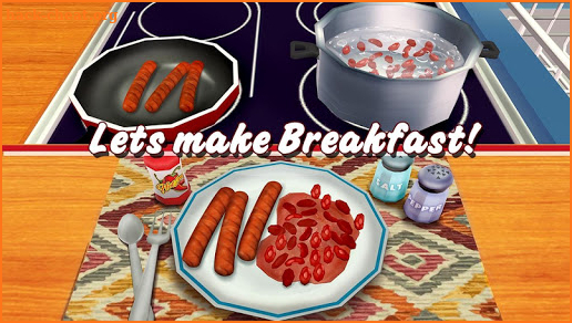 Virtual Chef Breakfast Maker 3D: Food Cooking Game screenshot