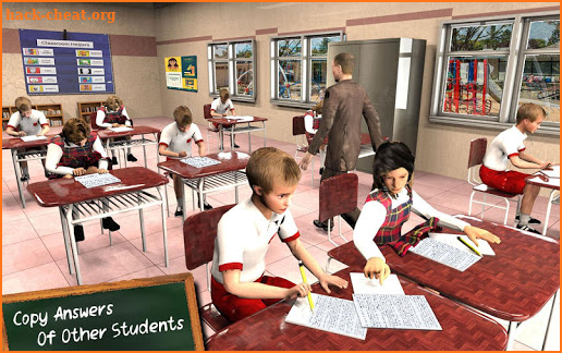 Virtual Classroom Cheating Sim: High School Games screenshot