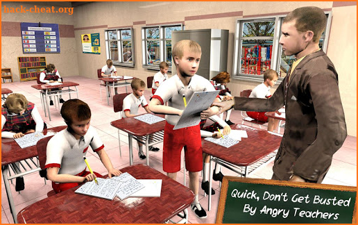 Virtual Classroom Cheating Sim: High School Games screenshot