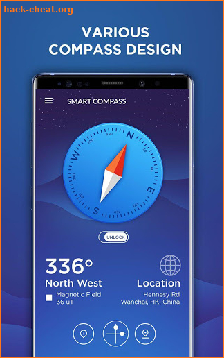 Virtual Compass: Digital Compass App For Android screenshot