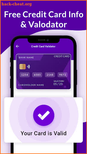 Virtual Credit Card Verifier screenshot