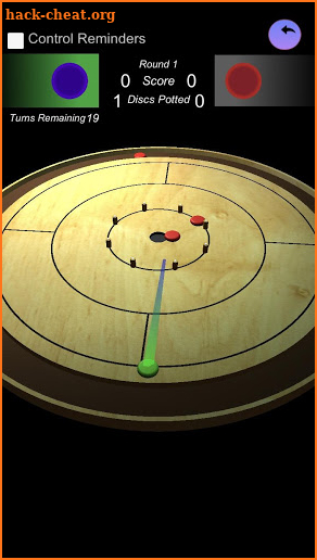 Virtual Crokinole screenshot