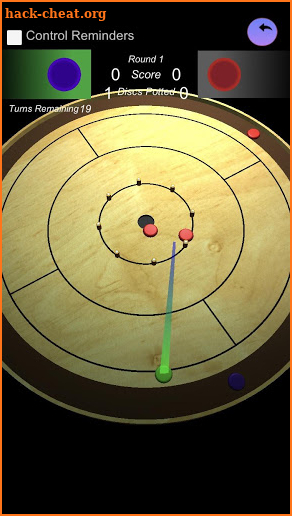 Virtual Crokinole screenshot