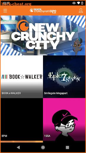 Virtual Crunchyroll Expo screenshot