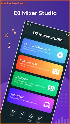 Virtual DJ Mixer screenshot