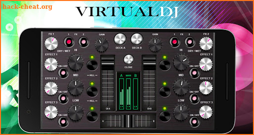 Virtual DJ Mixer 8 , Song Mixer & DJ Controller screenshot