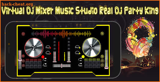 Virtual Dj Mixer Music Studio Party King screenshot