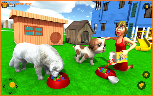 Virtual Dog Town: Pet Home Adventure Family Game screenshot