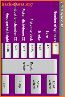 Virtual Dyno PRO screenshot