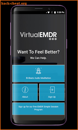 Virtual EMDR screenshot