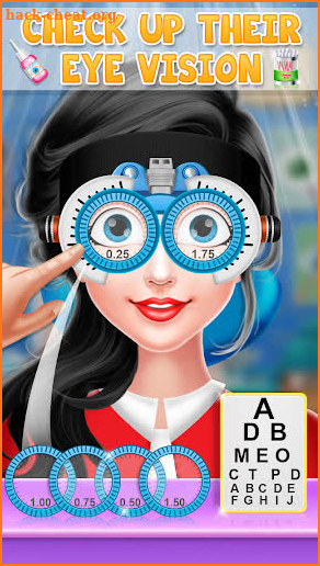Virtual Eye Doctor Simulation screenshot