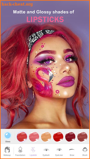 Virtual Face Makeover-Beauty Makeup Camera Editor screenshot