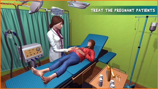 Virtual Family Doctor Mom Pregnant Surgery Game screenshot