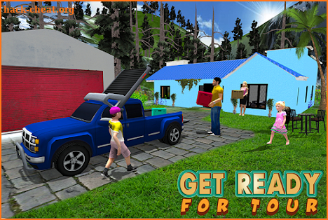 Virtual Family Happy hilly Adventure screenshot