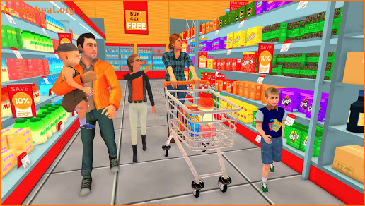 Virtual Family Mom Babysitting Game screenshot