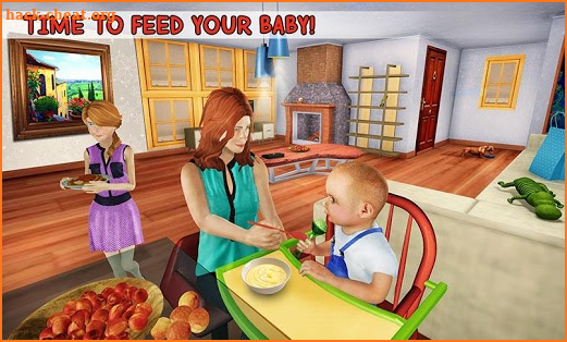 Virtual Family New Baby Single Mom Adventure screenshot