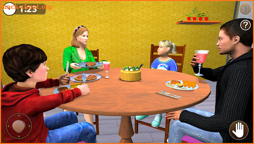 Virtual Family Simulator: Baby Care Mom Life Games screenshot