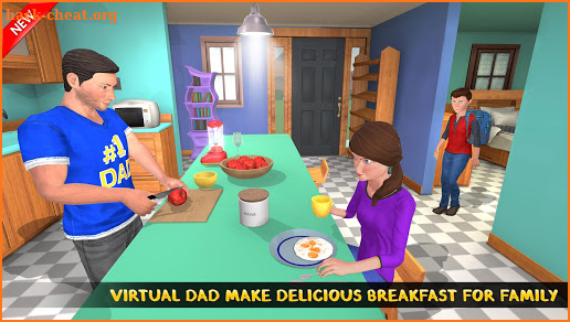 Virtual Father Single Dad Family Simulator screenshot