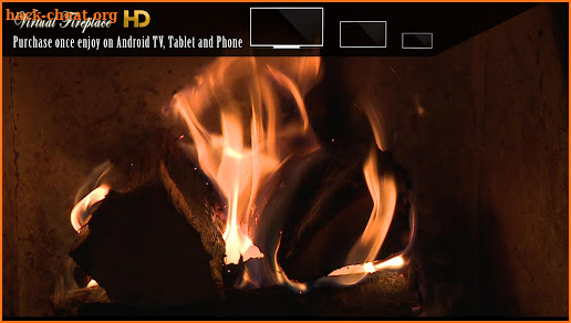 🔥 Virtual Fireplace HD screenshot