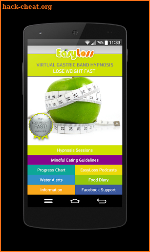 Virtual Gastric Band  Hypnosis screenshot