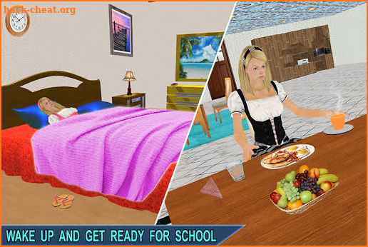 Virtual Girl Life: New High School Girl Sim screenshot