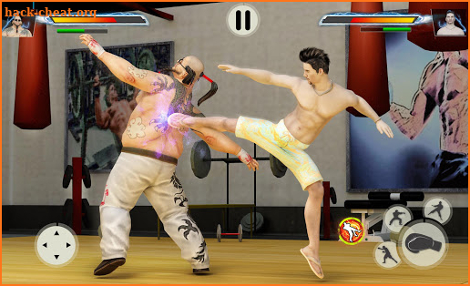 Virtual Gym Fighting: Real BodyBuilders Fight screenshot