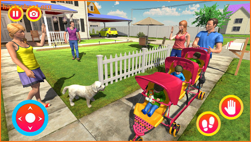 Virtual Housewife New Mother Baby Triplets Mania screenshot