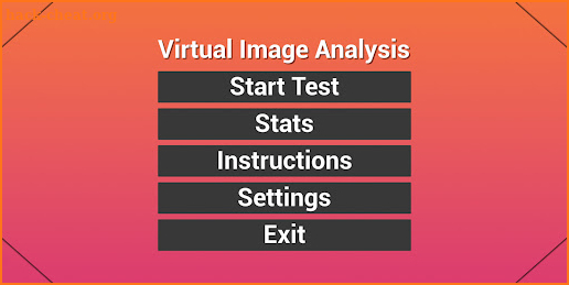 Virtual Image Analysis screenshot