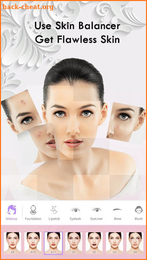 Virtual Makeup Camera-Makeover Photo Editor screenshot
