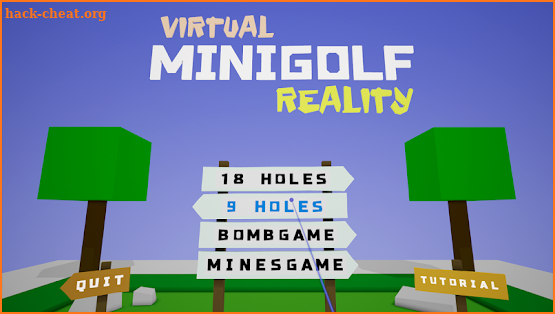 virtual MINIGOLF reality screenshot