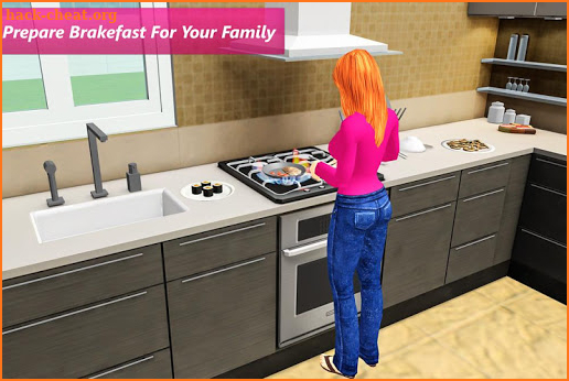 Virtual Mother Happy Family Simulator screenshot