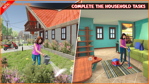 Virtual Mother Home Chef Family Simulator screenshot