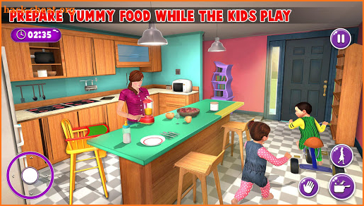 Virtual Mother New Baby Twins Family Simulator screenshot