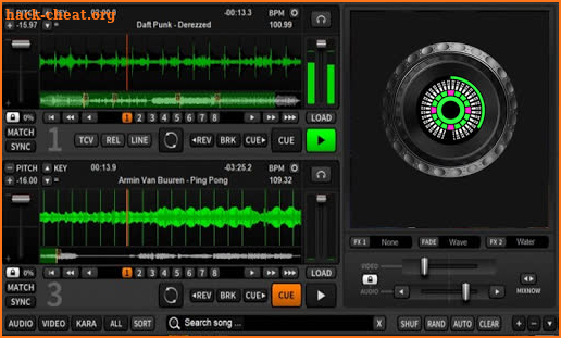 Virtual Music DJ Song screenshot