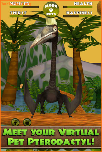 Virtual Pet Dino: Pterodactyl screenshot
