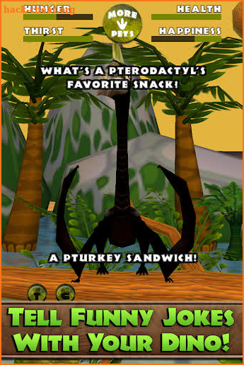 Virtual Pet Dino: Pterodactyl screenshot