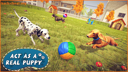 Virtual Pet Dog Simulator Offline: Family Dog Game screenshot