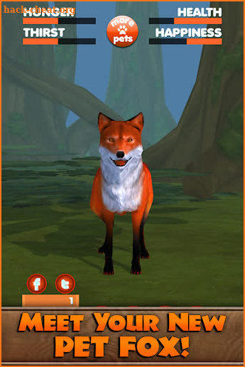 Virtual Pet Fox screenshot